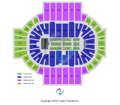 PeoplesBank Arena Disney On Ice Seating Chart